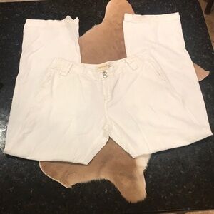 London Jean Chinos 100% Linen Pant Size 10